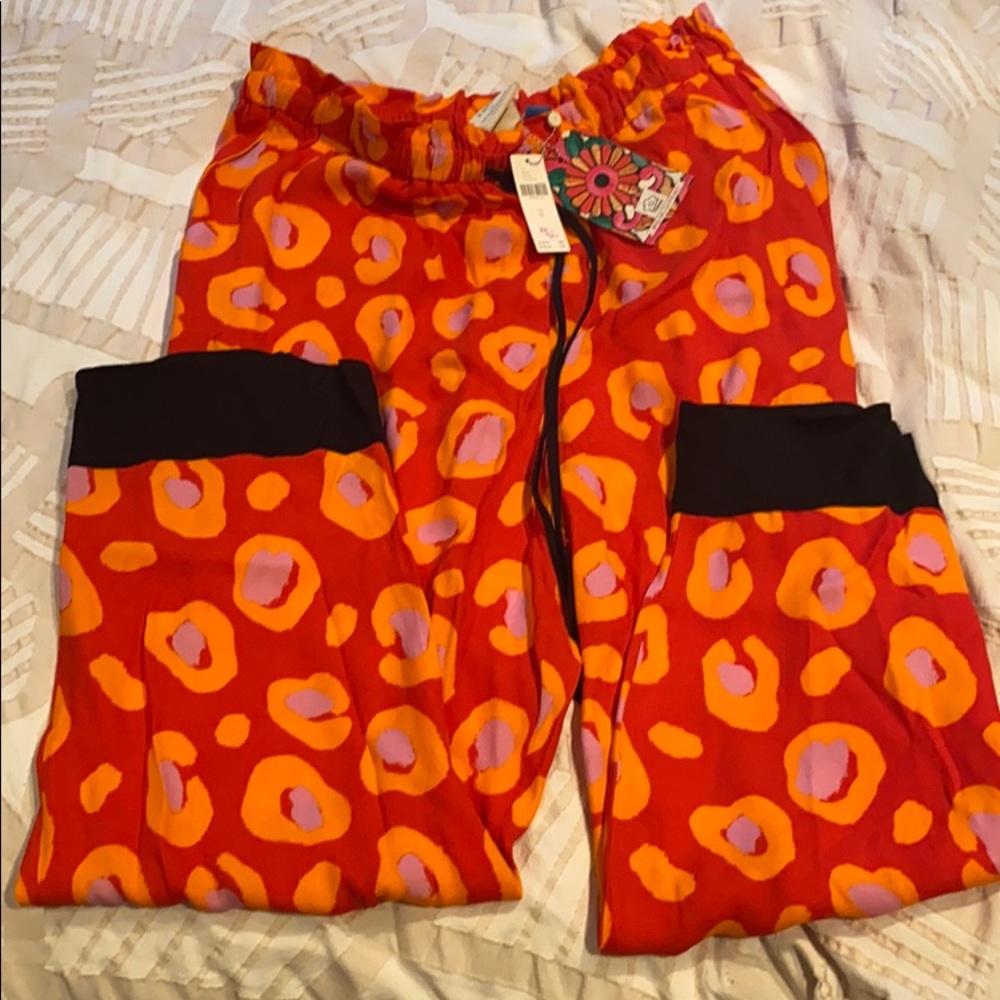 FARM rio Anthropologie drawstring Pants